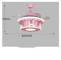 Rotating Ceiling Light for Girls Bedroom